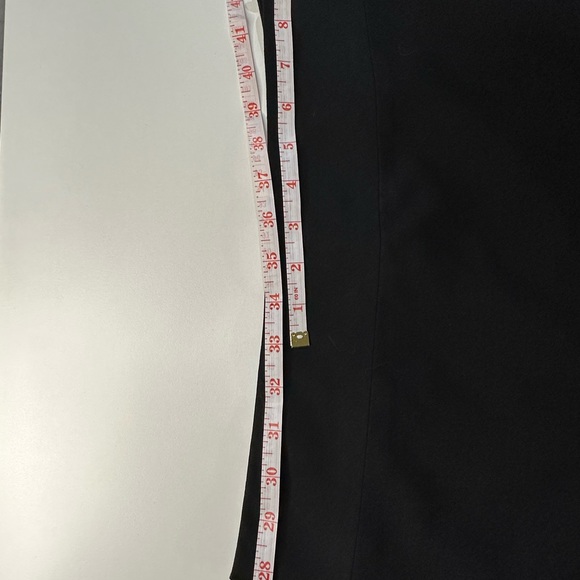 Banana Republic Black Wool Skirt with Side Splits - Picture 8 of 8